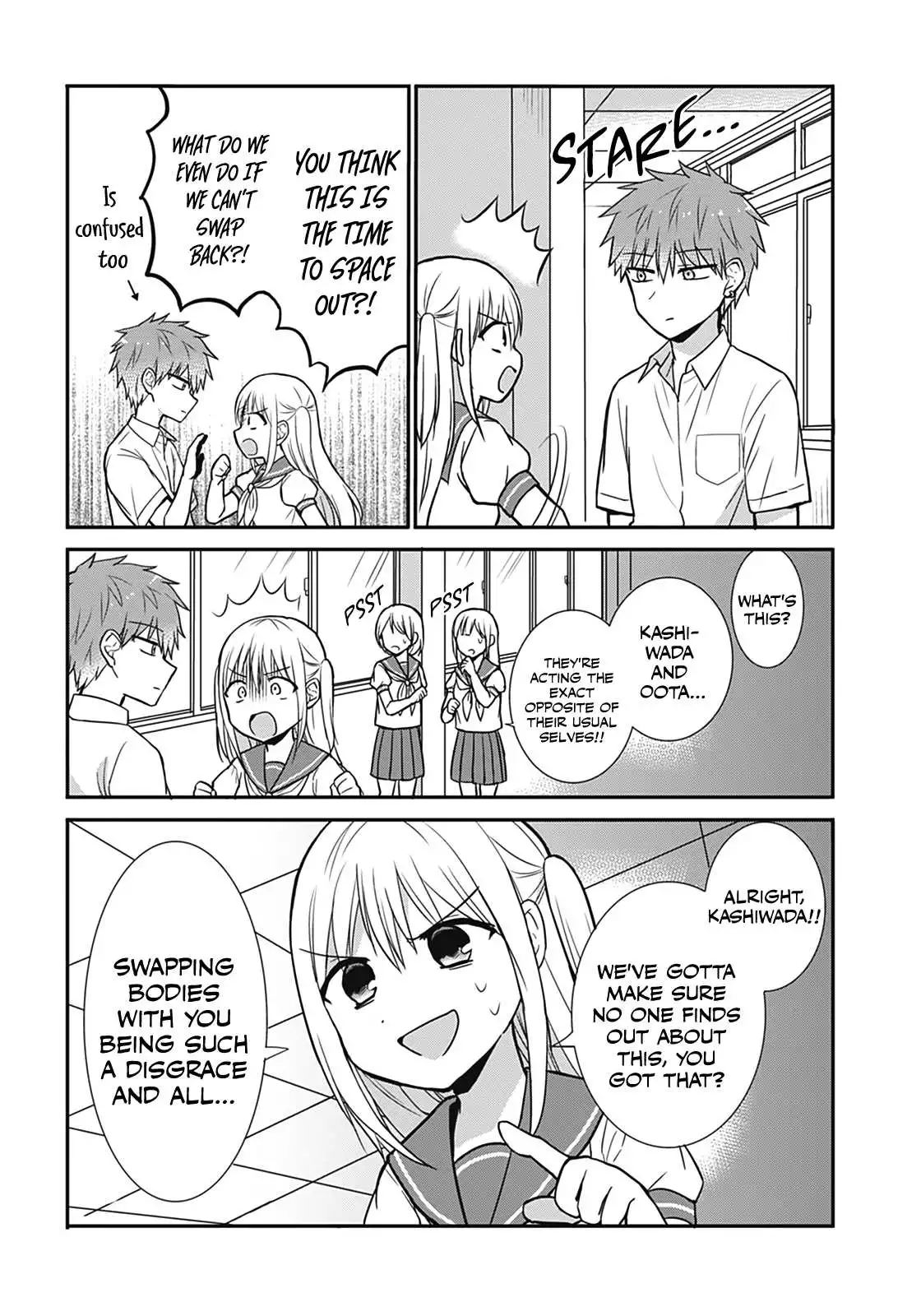 Expressionless Kashiwada-san and Emotional Oota-kun Chapter 25.5 3